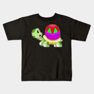 Turtle Easter egg Kids T-Shirt